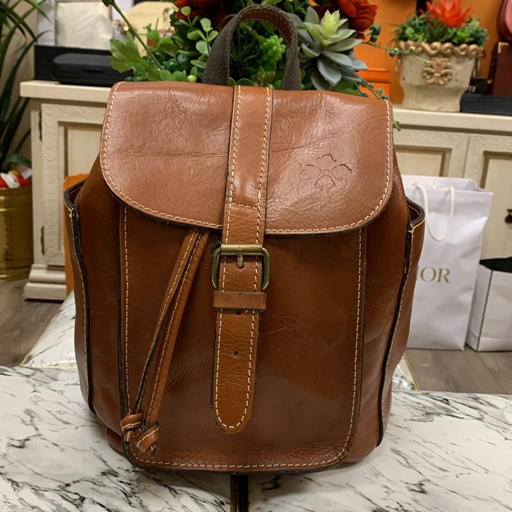 Patricia Nash Brown Aberdeen Backpack